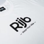 RIJB Premium Cotton Puff Print Regular Tshirt – White - Image 3